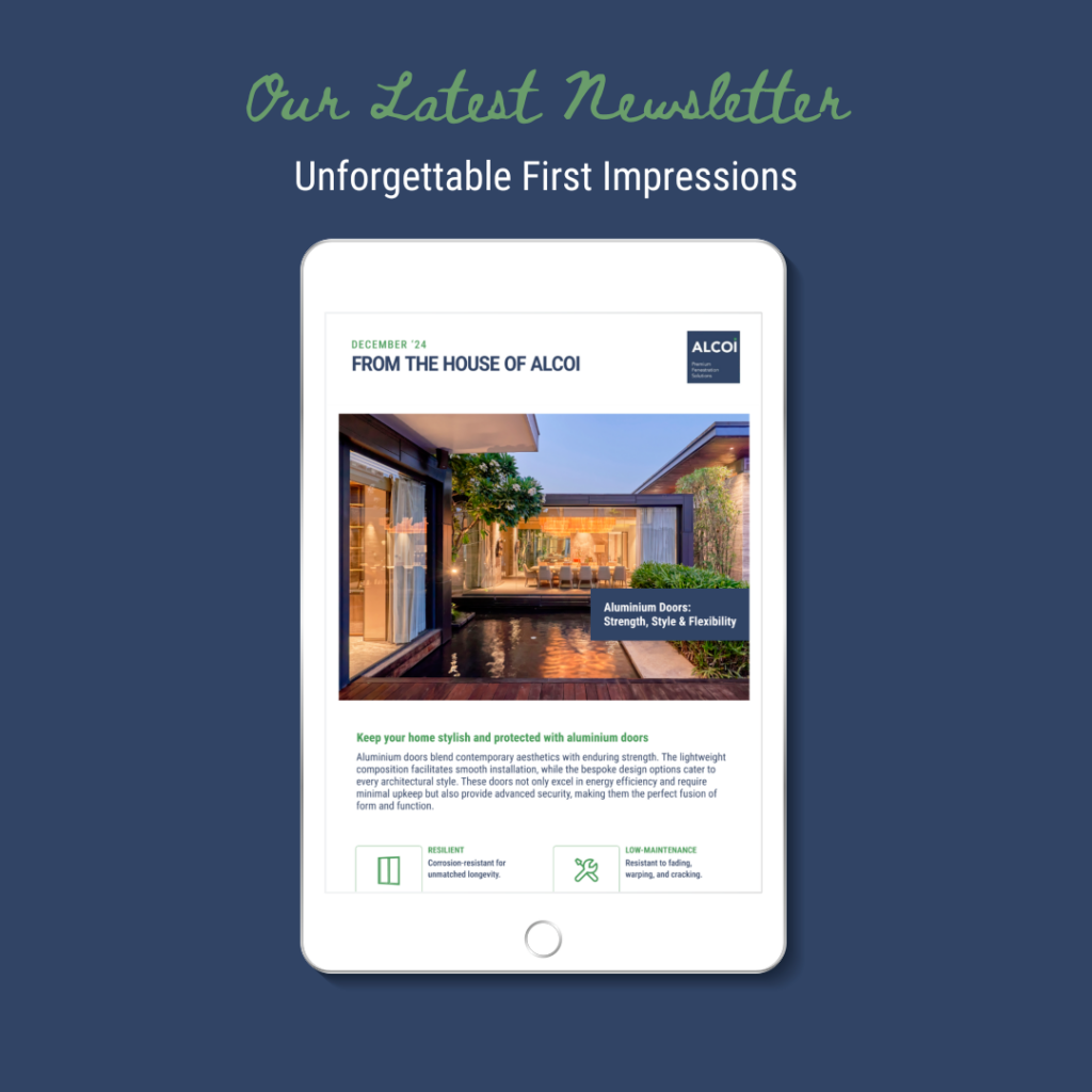 Aluminium Doors: Strength, Style & Flexibility