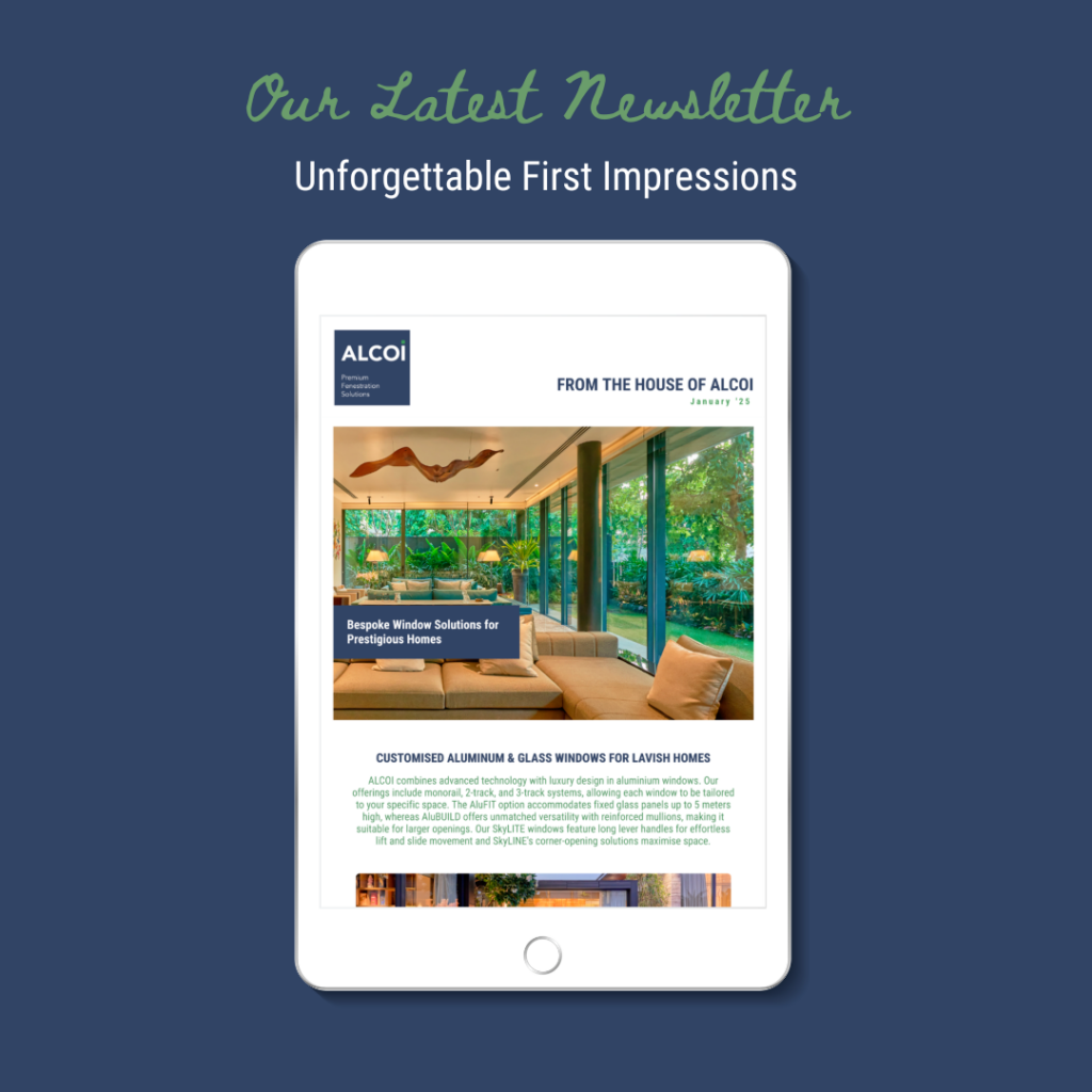 Customized Aluminium and Glass Windows for Luxury Homes