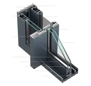 Alulite 3 Track Aluminium Sliding Window