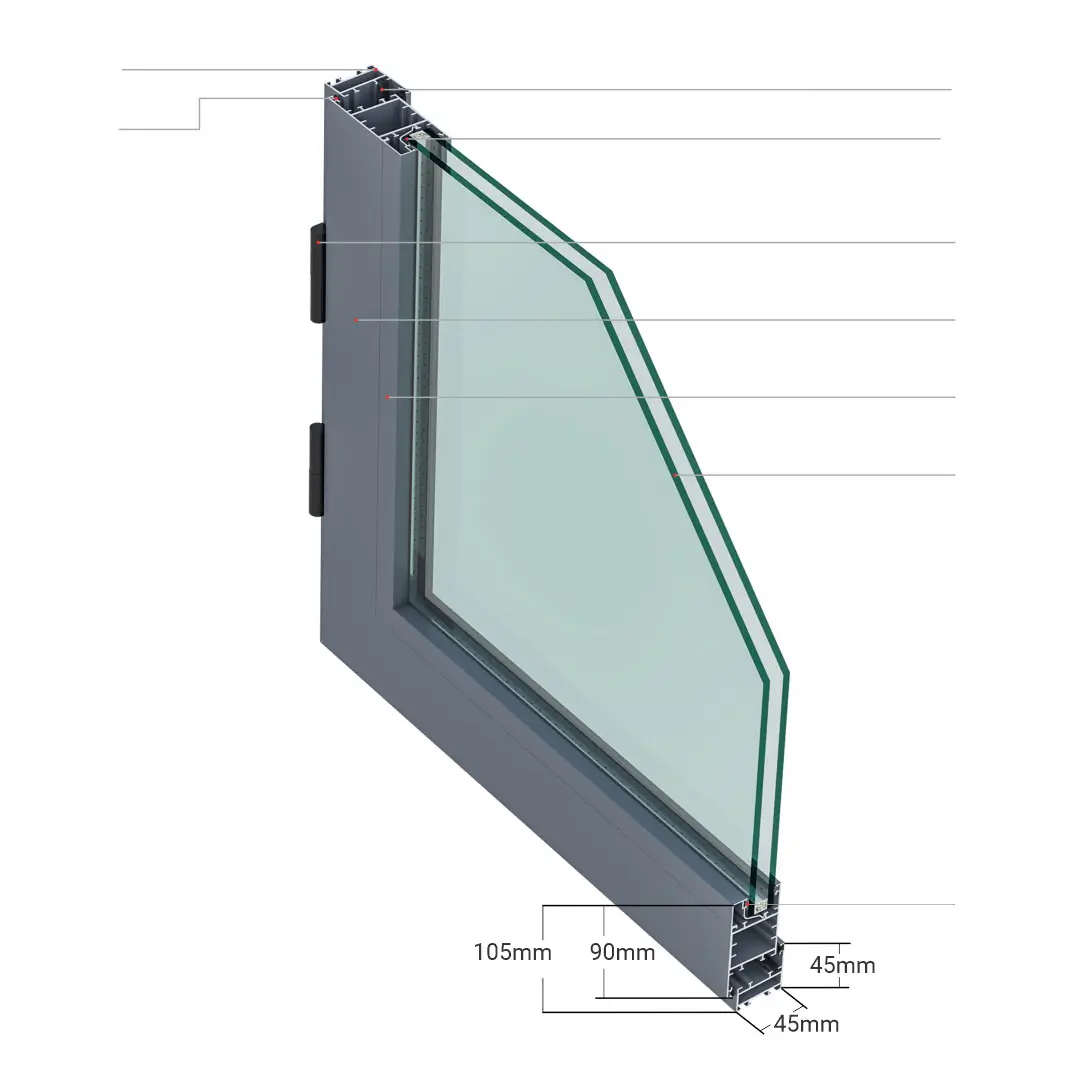 Premium Fixed Aluminium Windows & Doors | ALCOI AluFIT