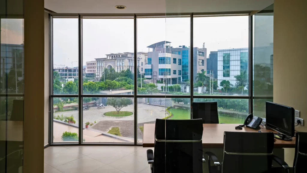 Aluminium Sliding Glass Doors for Offices