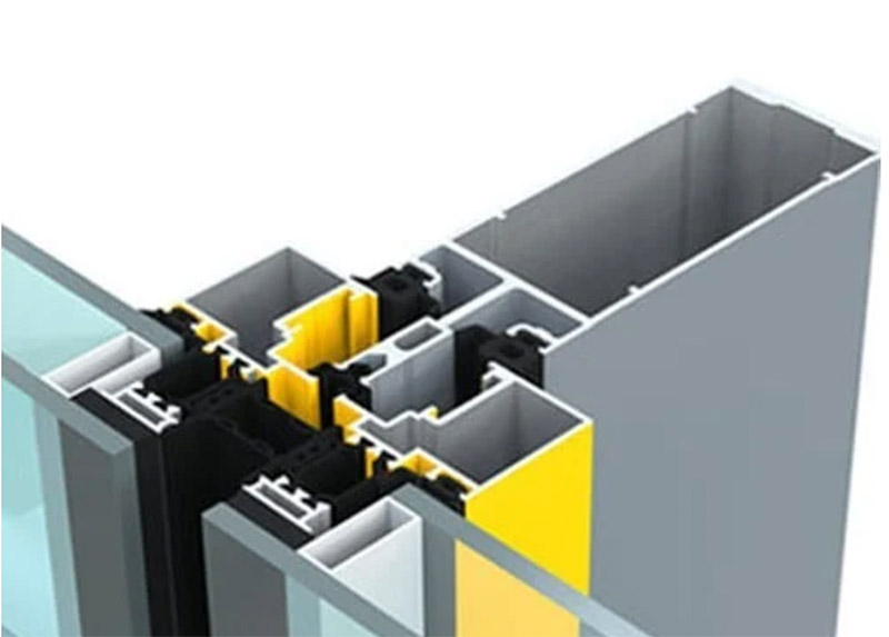 semi untilized glazing system ALCOI India https://alcoi.in/unitized-and-semi-unitized-glazing-alufit-facade/